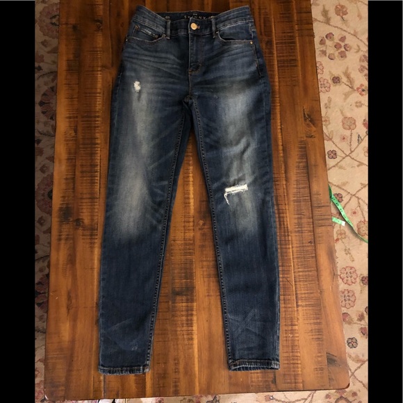 White House Black Market Skinny High Rise jean size 0 - Picture 4 of 11